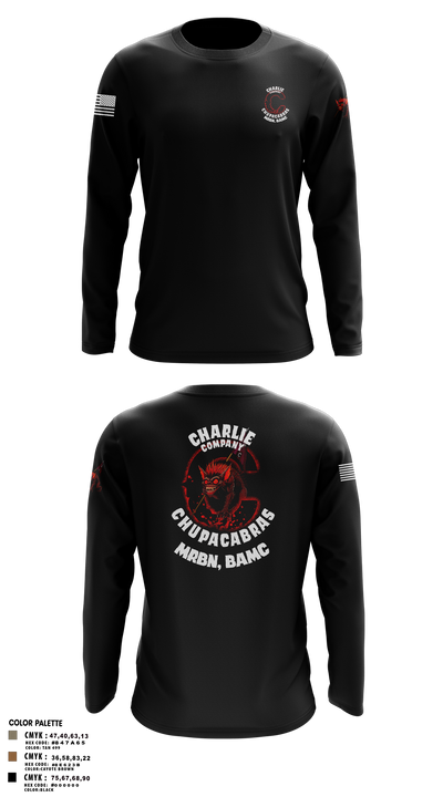 C Co Chupacabras Long Sleeve Performance Shirt 6
