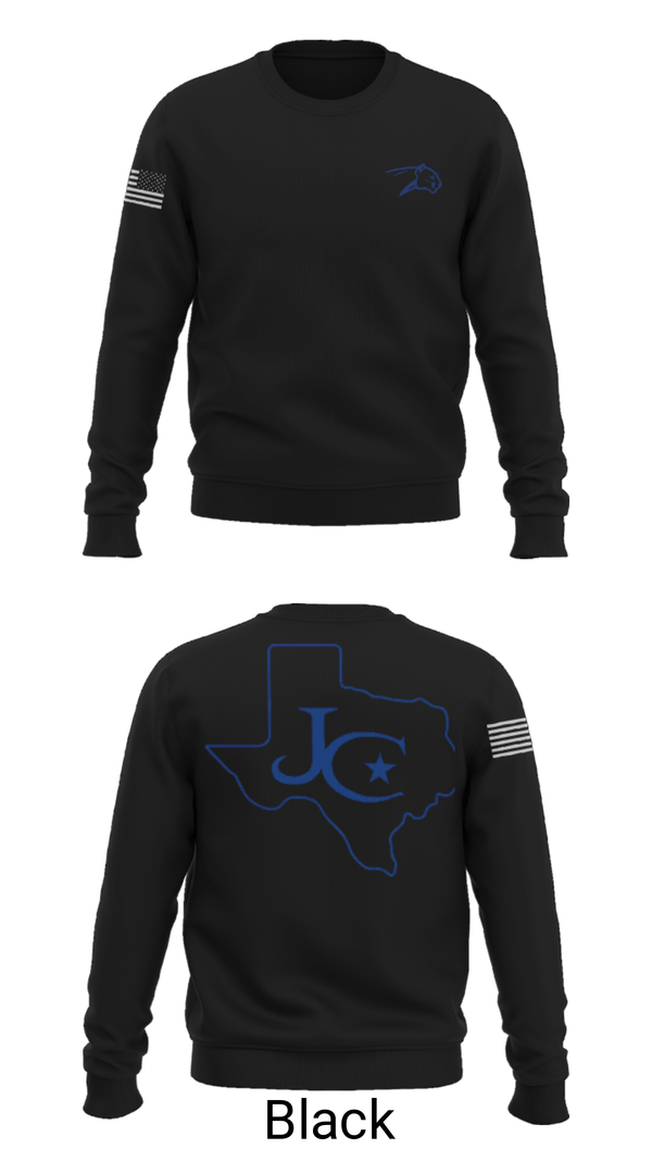 Crew Neck Sweatshirt, Jarrell High School Golf, Golf, Teamtime, Team time, sublimation, custom sports apparel, team uniforms, spirit wear, spiritwear, sports uniforms, custom shirts, team store, custom team store, fundraiser sports, apparel fundraiser