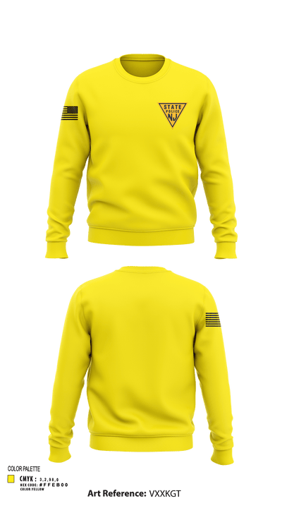 New Jersey state police 11429252 Crew Neck Sweatshirt - 132
