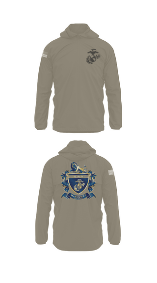 Windbreaker, MHS MCJROTC, Marines, Teamtime, Team time, sublimation, custom sports apparel, team uniforms, spirit wear, spiritwear, sports uniforms, custom shirts, team store, custom team store, fundraiser sports, apparel fundraiser