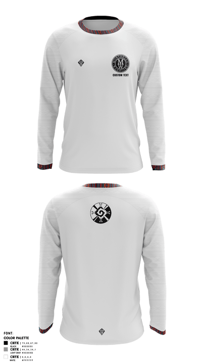 Montbello HS Boys Soccer 60090327 Long Sleeve Performance Shirt - 3