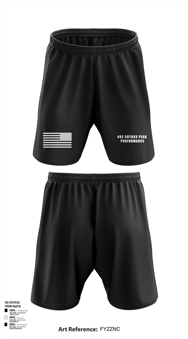 Athletic Shorts With Pockets, 492 SOTRSS Peak Performance, Air Force, Teamtime, Team time, sublimation, custom sports apparel, team uniforms, spirit wear, spiritwear, sports uniforms, custom shirts, team store, custom team store, fundraiser sports, apparel fundraiser