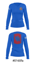Fox Company 39th BSB (FA FSC) 47810185 Women's Long Sleeve V-neck Shirt - 9