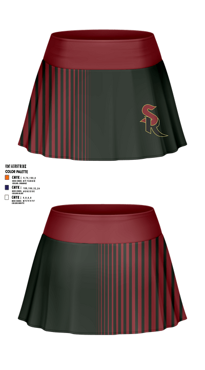 Shadow Ridge High School Badminton 80575503 Skort - 1