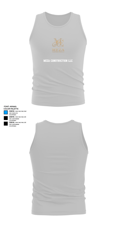 Meza Construction LLC 64108340 Tank Top - 13