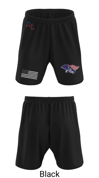 Athletic Shorts With Pockets, Red Land High School Cheer, Cheer, Teamtime, Team time, sublimation, custom sports apparel, team uniforms, spirit wear, spiritwear, sports uniforms, custom shirts, team store, custom team store, fundraiser sports, apparel fundraiser