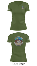 Detachment 1, 3rd Combat Weather Sqd 68533105 Women's Short Sleeve V-neck Shirt - 48