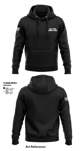 Hoodie, Abba shrine provost guard, , Teamtime, Team time, sublimation, custom sports apparel, team uniforms, spirit wear, spiritwear, sports uniforms, custom shirts, team store, custom team store, fundraiser sports, apparel fundraiser