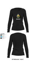 Bradbuddy 56782411 Women's Long Sleeve V-neck Shirt - 21