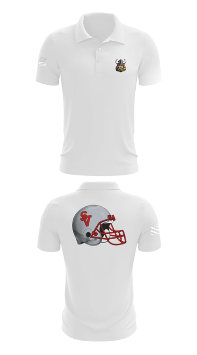 Symmes Valley Vikings 12457459 Short Sleeve Performance Polo - 9