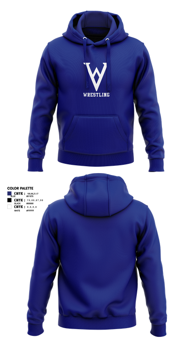 Winfield Youth Wrestling Club 41902136 Hoodie - 5 (1)