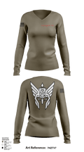Evac PLT, RSS, 2CR 13991169 Women's Long Sleeve V-neck Shirt - 112
