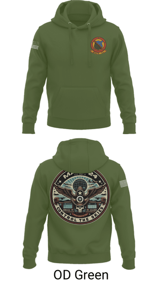 Hoodie, MACS 24 ATC Detachment A, Marines, Teamtime, Team time, sublimation, custom sports apparel, team uniforms, spirit wear, spiritwear, sports uniforms, custom shirts, team store, custom team store, fundraiser sports, apparel fundraiser