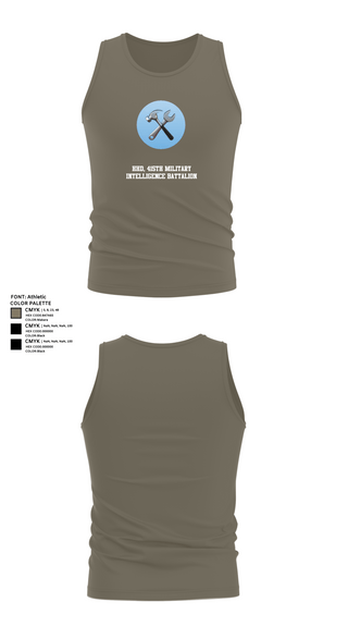 Tank Top, HHD, 415th Military Intelligence Battalion, National Guard, Teamtime, Team time, sublimation, custom sports apparel, team uniforms, spirit wear, spiritwear, sports uniforms, custom shirts, team store, custom team store, fundraiser sports, apparel fundraiser