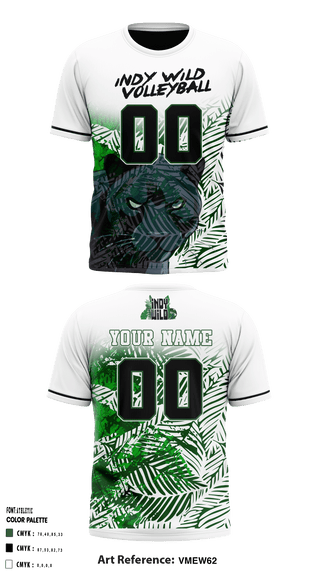 Short Sleeve Performance Shirt, Indy Wild Volleyball, Women's Volleyball, Teamtime, Team time, sublimation, custom sports apparel, team uniforms, spirit wear, spiritwear, sports uniforms, custom shirts, team store, custom team store, fundraiser sports, apparel fundraiser