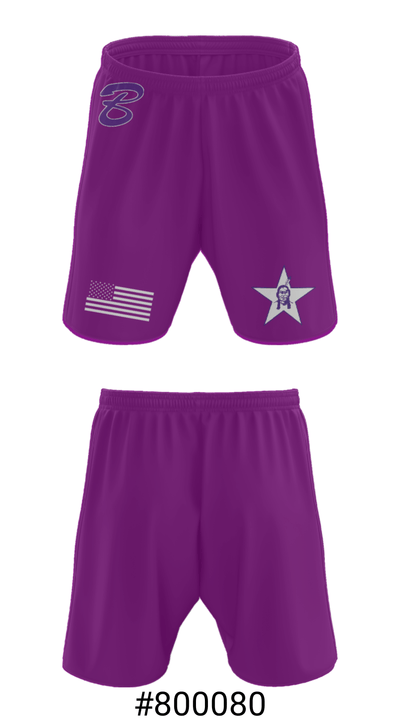 Bottineau High School 26399296 Athletic Shorts With Pockets - 15