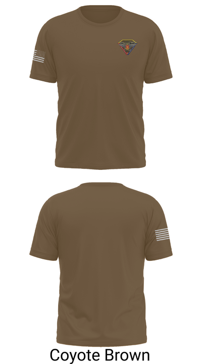 Bravo Company  642nd ASC 35551187 Short Sleeve Performance Shirt - 16