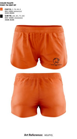 Womens Shorts, Gardner-South Wilmington High School Band, Spirit Store, Teamtime, Team time, sublimation, custom sports apparel, team uniforms, spirit wear, spiritwear, sports uniforms, custom shirts, team store, custom team store, fundraiser sports, apparel fundraiser
