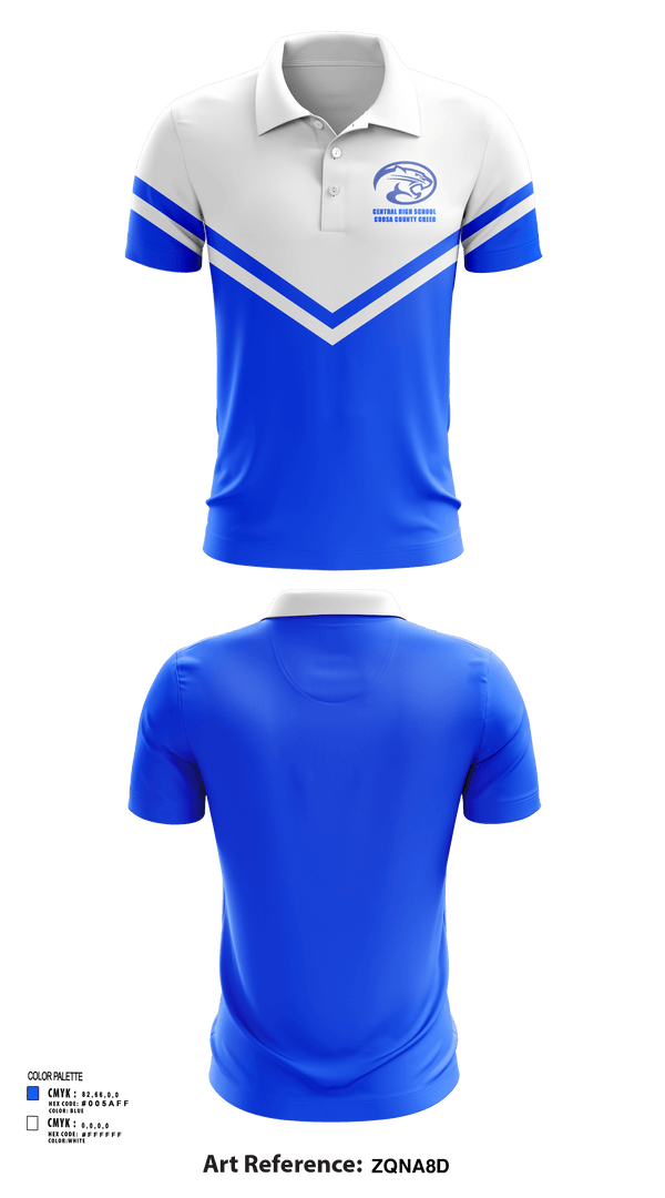 Short Sleeve Performance Polo, Central High School Coosa County Cheer, Cheer, Teamtime, Team time, sublimation, custom sports apparel, team uniforms, spirit wear, spiritwear, sports uniforms, custom shirts, team store, custom team store, fundraiser sports, apparel fundraiser