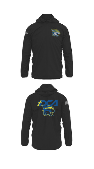Windbreaker, Donelson Christian Academy Soccer, Men's Soccer, Teamtime, Team time, sublimation, custom sports apparel, team uniforms, spirit wear, spiritwear, sports uniforms, custom shirts, team store, custom team store, fundraiser sports, apparel fundraiser
