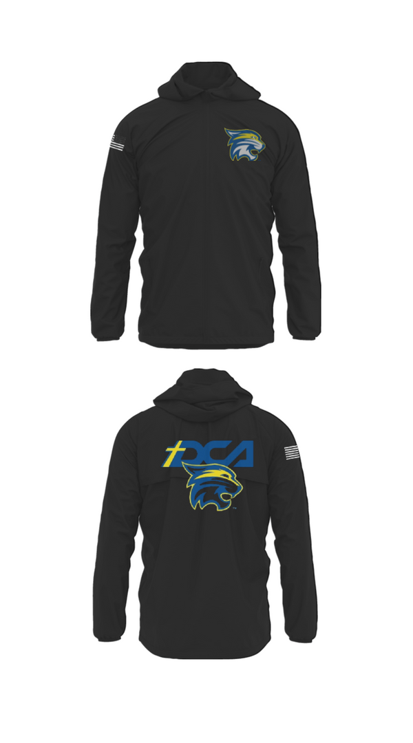 Windbreaker, Donelson Christian Academy Soccer, Men's Soccer, Teamtime, Team time, sublimation, custom sports apparel, team uniforms, spirit wear, spiritwear, sports uniforms, custom shirts, team store, custom team store, fundraiser sports, apparel fundraiser