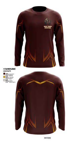 Long Sleeve Performance Shirt, West Tampa spartans, , Teamtime, Team time, sublimation, custom sports apparel, team uniforms, spirit wear, spiritwear, sports uniforms, custom shirts, team store, custom team store, fundraiser sports, apparel fundraiser