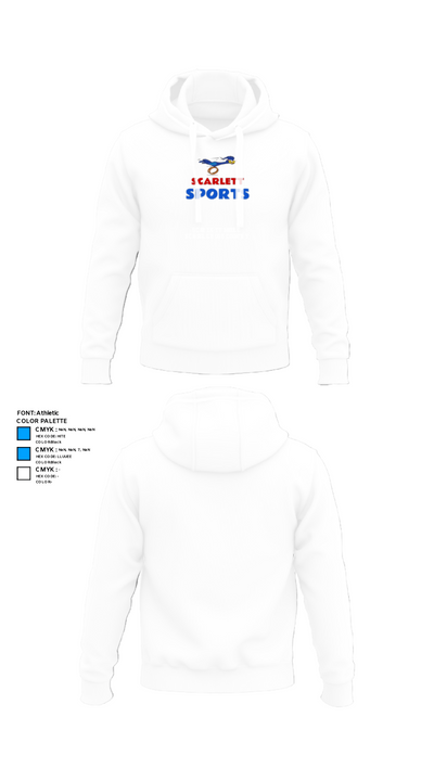 Scarlett Middle School Cross Country 8985739 Hoodie - 5