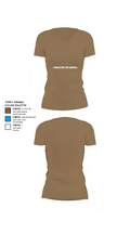 Charleston Fire Marshal 80486260 Women's Short Sleeve V-neck Shirt - 4