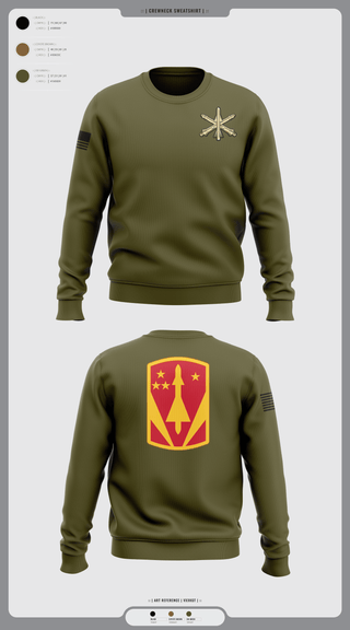Crew Neck Sweatshirt, 4-3 ADA, Army, Teamtime, Team time, sublimation, custom sports apparel, team uniforms, spirit wear, spiritwear, sports uniforms, custom shirts, team store, custom team store, fundraiser sports, apparel fundraiser