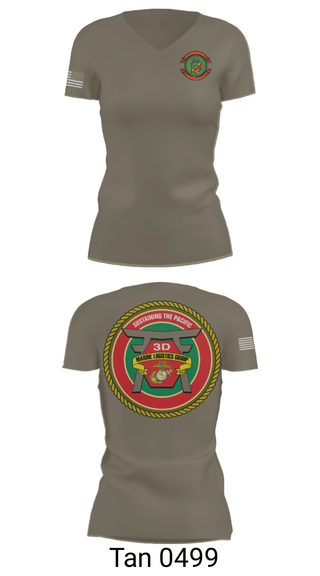 Womens Short Sleeve Vneck Shirt, CLR 37, Marines, Teamtime, Team time, sublimation, custom sports apparel, team uniforms, spirit wear, spiritwear, sports uniforms, custom shirts, team store, custom team store, fundraiser sports, apparel fundraiser