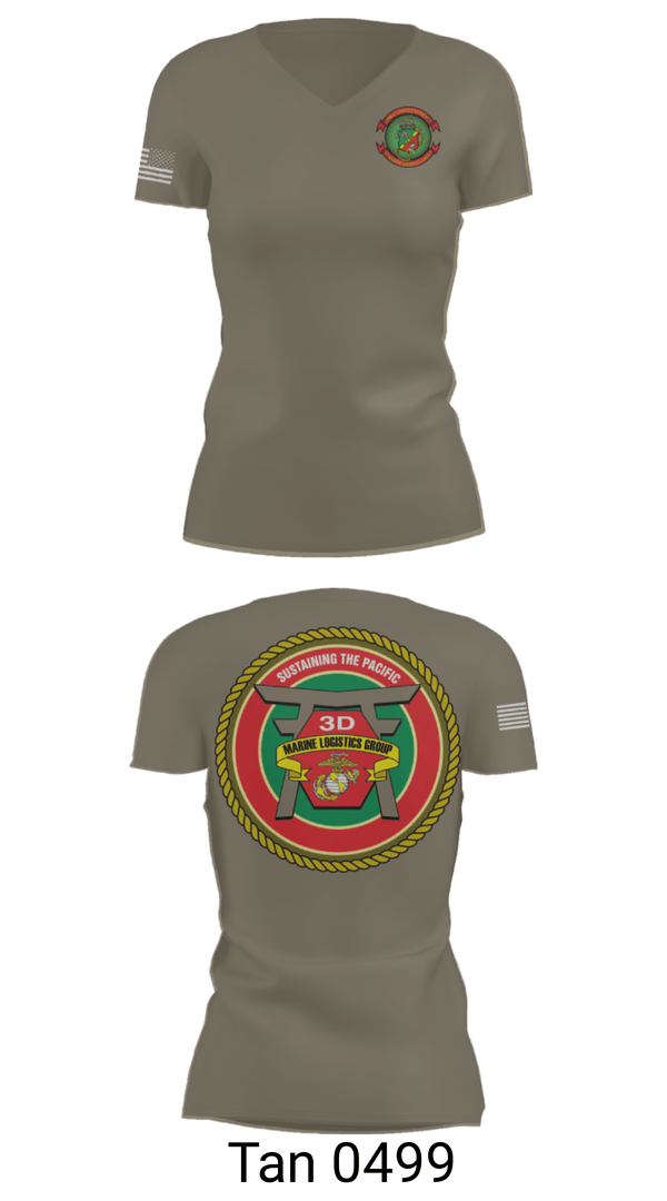 Womens Short Sleeve Vneck Shirt, CLR 37, Marines, Teamtime, Team time, sublimation, custom sports apparel, team uniforms, spirit wear, spiritwear, sports uniforms, custom shirts, team store, custom team store, fundraiser sports, apparel fundraiser