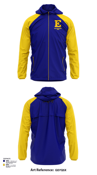 Euclid High School Cheer 49423458 Windbreaker - 122