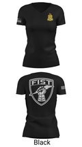 1-200 Infantry 56519387 Women's Short Sleeve V-neck Shirt - 27