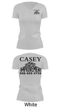 Casey home improvement 45702789 Women's Short Sleeve V-neck Shirt - 19