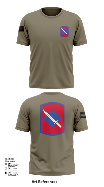 39th Infantry Brigade 34515329 Short Sleeve Performance Shirt - 127
