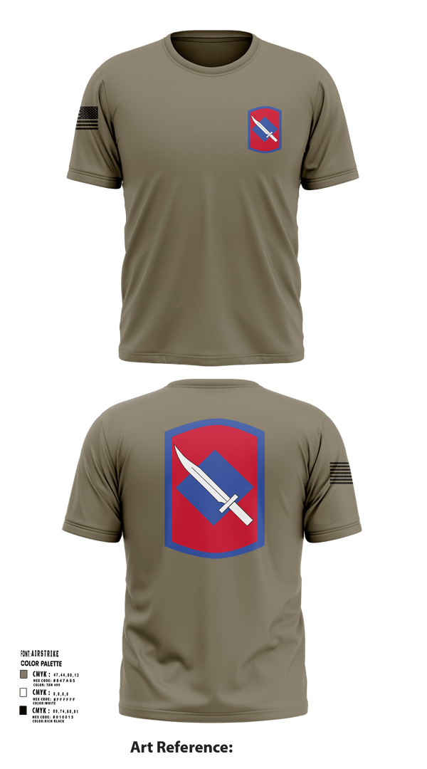 39th Infantry Brigade 34515329 Short Sleeve Performance Shirt - 127