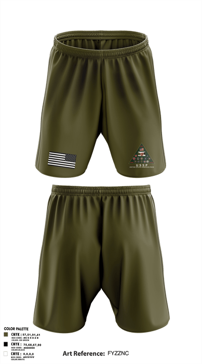 United States Sheepdog Pack 67380163 Athletic Shorts With Pockets - 50