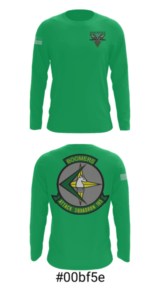 Long Sleeve Performance Shirt, VA-165 Boomers, , Teamtime, Team time, sublimation, custom sports apparel, team uniforms, spirit wear, spiritwear, sports uniforms, custom shirts, team store, custom team store, fundraiser sports, apparel fundraiser