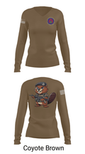 315th SFS 85031138 Women's Long Sleeve V-neck Shirt - 17