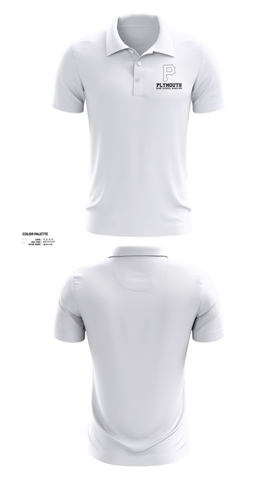 Plymouth Bowling 52990281 Short Sleeve Performance Polo - 41