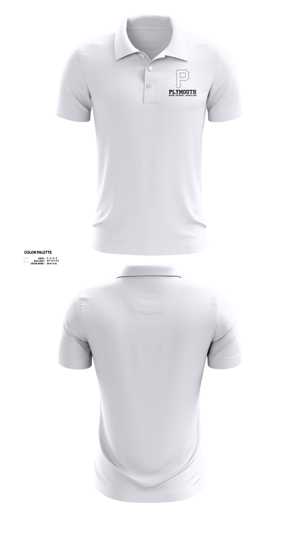 Short Sleeve Performance Polo, Plymouth Bowling, Bowling, Teamtime, Team time, sublimation, custom sports apparel, team uniforms, spirit wear, spiritwear, sports uniforms, custom shirts, team store, custom team store, fundraiser sports, apparel fundraiser