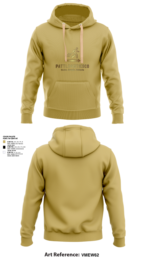 Hoodie, PattLogisticsMovingCo, , Teamtime, Team time, sublimation, custom sports apparel, team uniforms, spirit wear, spiritwear, sports uniforms, custom shirts, team store, custom team store, fundraiser sports, apparel fundraiser