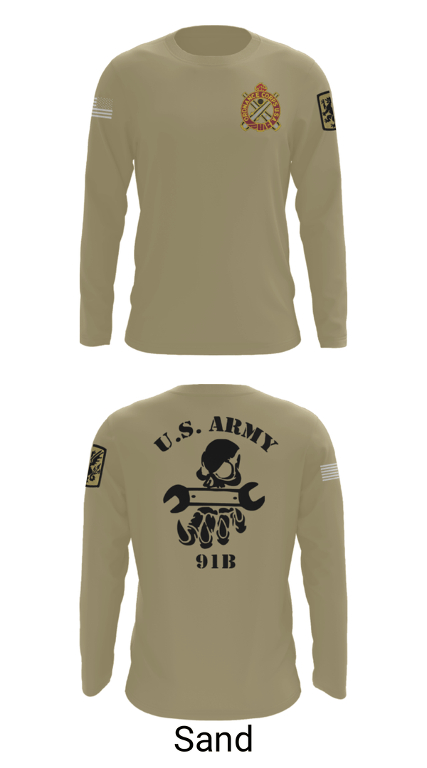 Long Sleeve Performance Shirt, 411TH, Army, Teamtime, Team time, sublimation, custom sports apparel, team uniforms, spirit wear, spiritwear, sports uniforms, custom shirts, team store, custom team store, fundraiser sports, apparel fundraiser