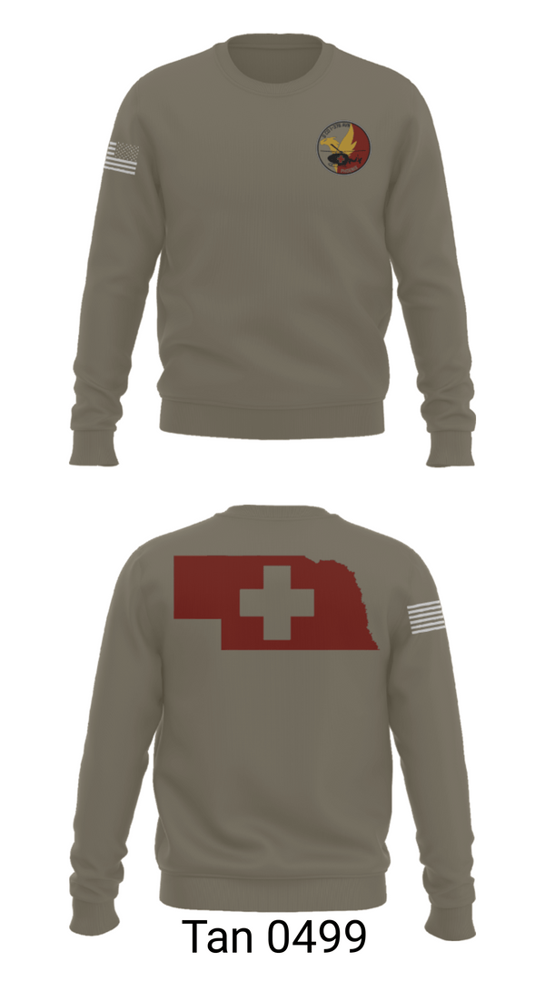 Crew Neck Sweatshirt, Delta Company, , Teamtime, Team time, sublimation, custom sports apparel, team uniforms, spirit wear, spiritwear, sports uniforms, custom shirts, team store, custom team store, fundraiser sports, apparel fundraiser
