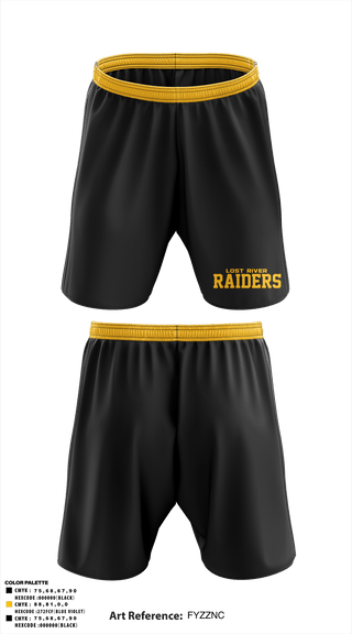 Athletic Shorts With Pockets, Lost River Raiders, Baseball, Teamtime, Team time, sublimation, custom sports apparel, team uniforms, spirit wear, spiritwear, sports uniforms, custom shirts, team store, custom team store, fundraiser sports, apparel fundraiser