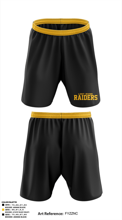 Lost River Raiders 39055737 Athletic Shorts With Pockets - 5