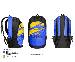 Gear Bag, Lehigh Senior High School Football, Football, Teamtime, Team time, sublimation, custom sports apparel, team uniforms, spirit wear, spiritwear, sports uniforms, custom shirts, team store, custom team store, fundraiser sports, apparel fundraiser