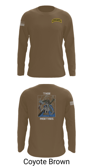 Long Sleeve Performance Shirt, 5/4 Cav, C-TRP MTRS, , Teamtime, Team time, sublimation, custom sports apparel, team uniforms, spirit wear, spiritwear, sports uniforms, custom shirts, team store, custom team store, fundraiser sports, apparel fundraiser