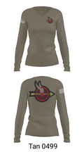 Jefferson Area Motor Squad 38123236 Women's Long Sleeve V-neck Shirt - 73