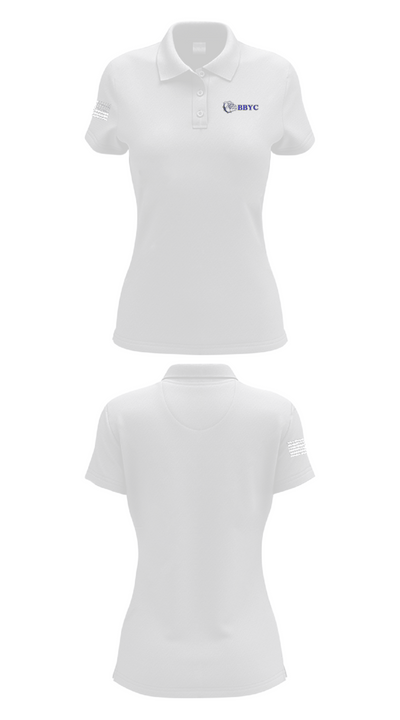 Bloomingdale And Butler Youth Club 93098328 Women's Short Sleeve Performance Polo  - 17